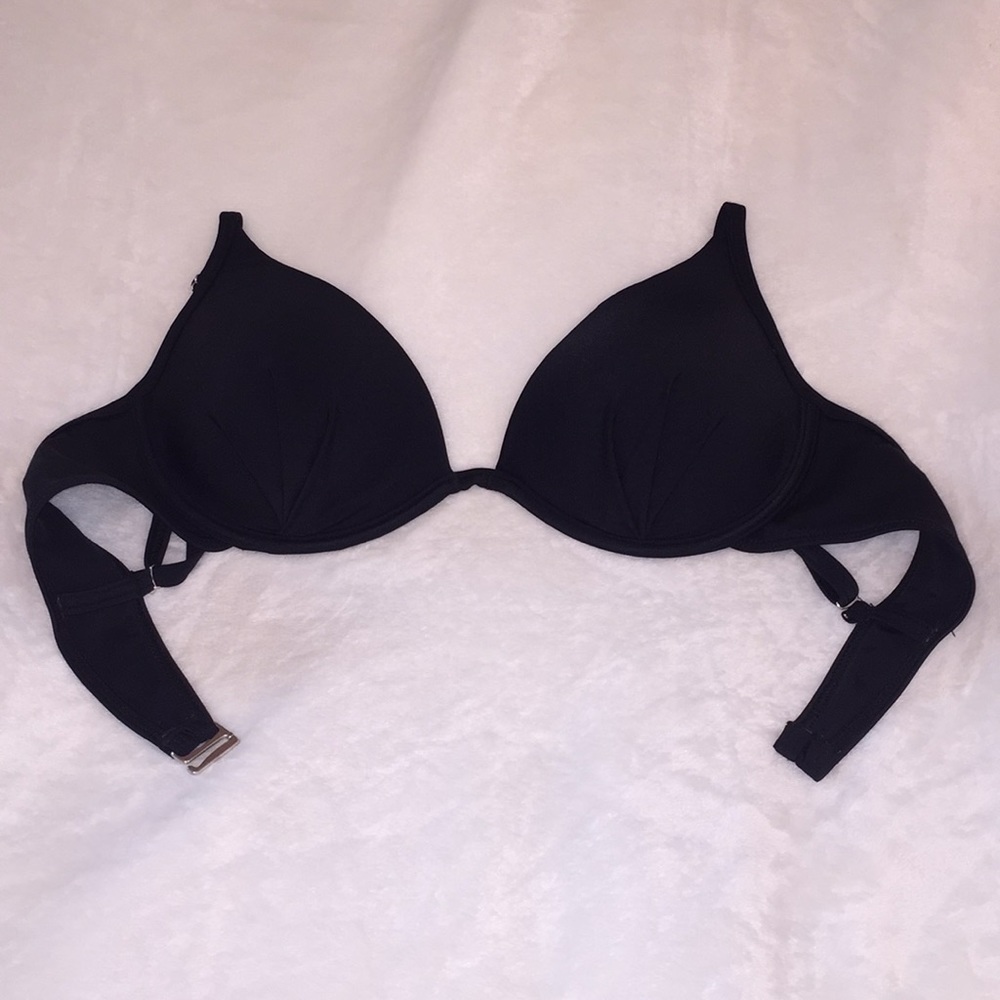 Sexy black bikini top